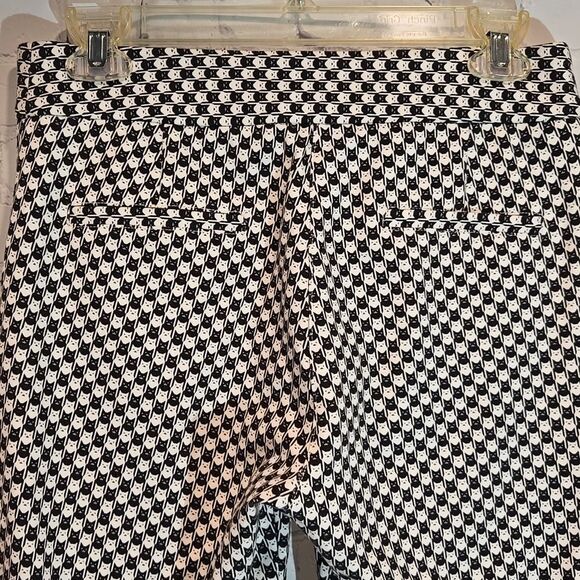Betabrand Cat Print Ankle Zip Pants Size SP - Picture 7 of 9